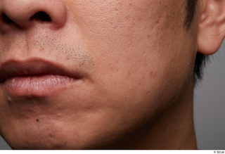 HD Face skin references Miyasaki Kazuki cheek lips mouth nose pores skin texture 0003.jpg